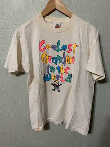 Tee × Tee Shirt × Vintage Vintage Coolest Grandma 