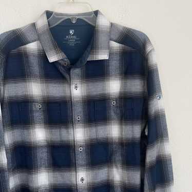 Kuhl KUHL Checkered Button Down Long Sleeve Flann… - image 1