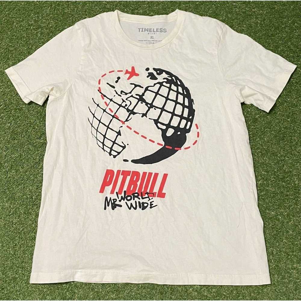 Vintage Pitbull Mr Worldwide T Shirt XL Timeless … - image 1