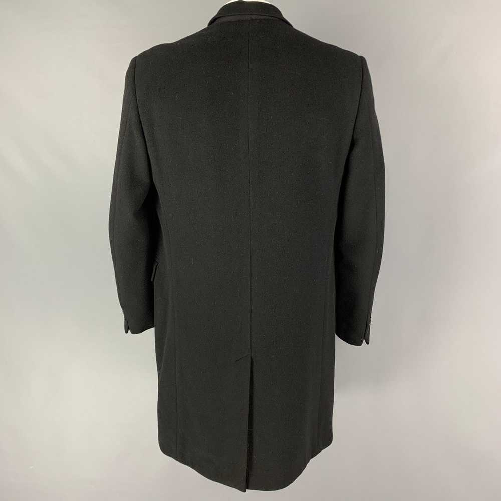 Other Black Cashmere Notch Lapel Coat - image 3