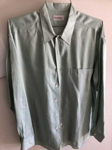トップス 90s Byblos Pure Linen Pullover Shirt 44 Byblos mens shirt - Gem
