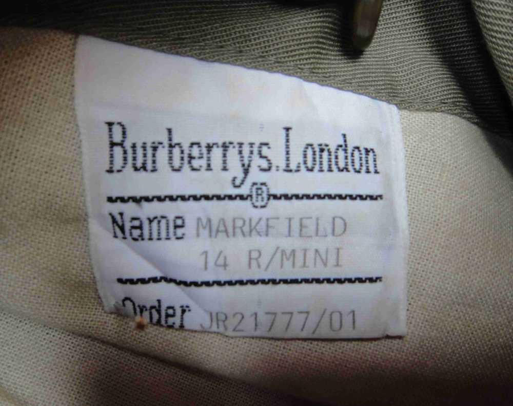 Burberry trench coat - Vintage Burberry trench co… - image 6