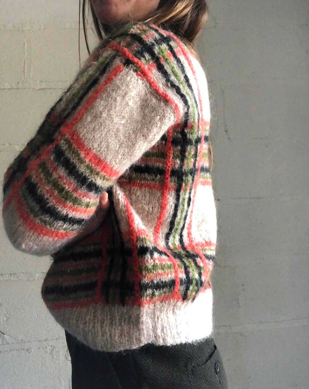 Woolen sweater - Hand knitted wool sweater - image 8