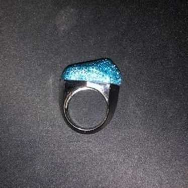 SWAROVSKI/スワロフスキーGLACIER/CRYSTAL RING/水色 SWAROVSKI/スワロフスキーGLACIER/CRYSTAL RING/水色