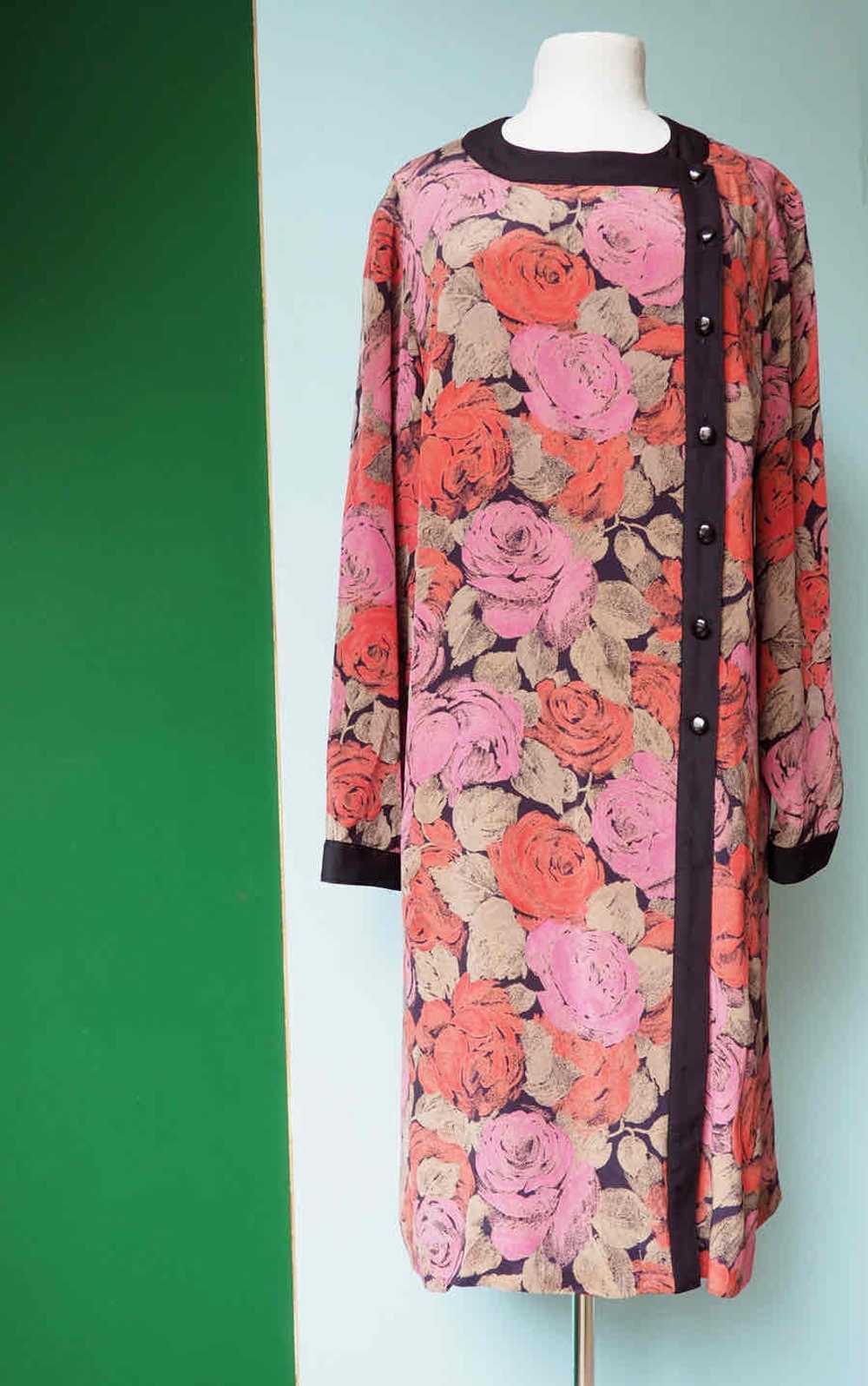 Floral dress - Vintage 80s dress in fabric printe… - image 3