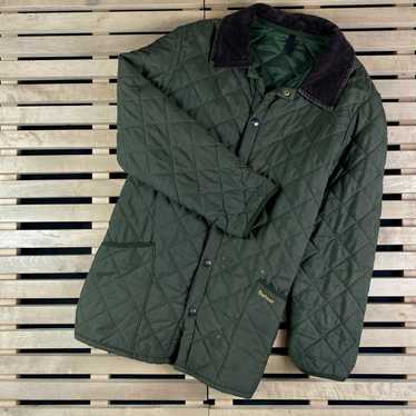Barbour × Luxury Mens Quilted Bomber Jacket Barbo… - image 1