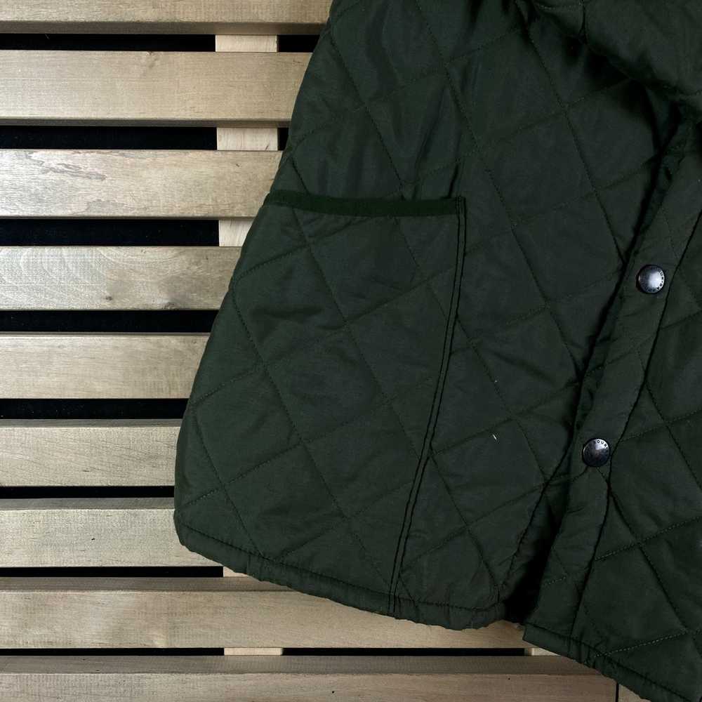 Barbour × Luxury Mens Quilted Bomber Jacket Barbo… - image 3