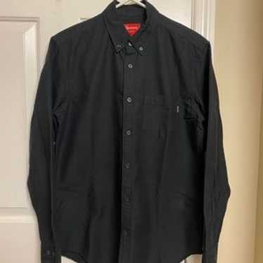 Supreme Oxford Shirt 黒M 2011FW Supreme oxford shirt - Gem