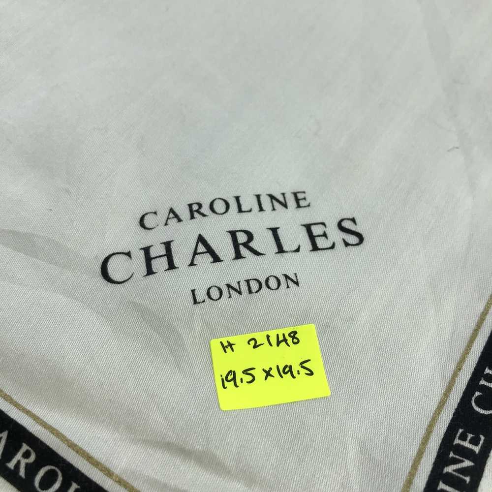 Vintage Caroline Charles Neckerchief / Bandana / … - image 5