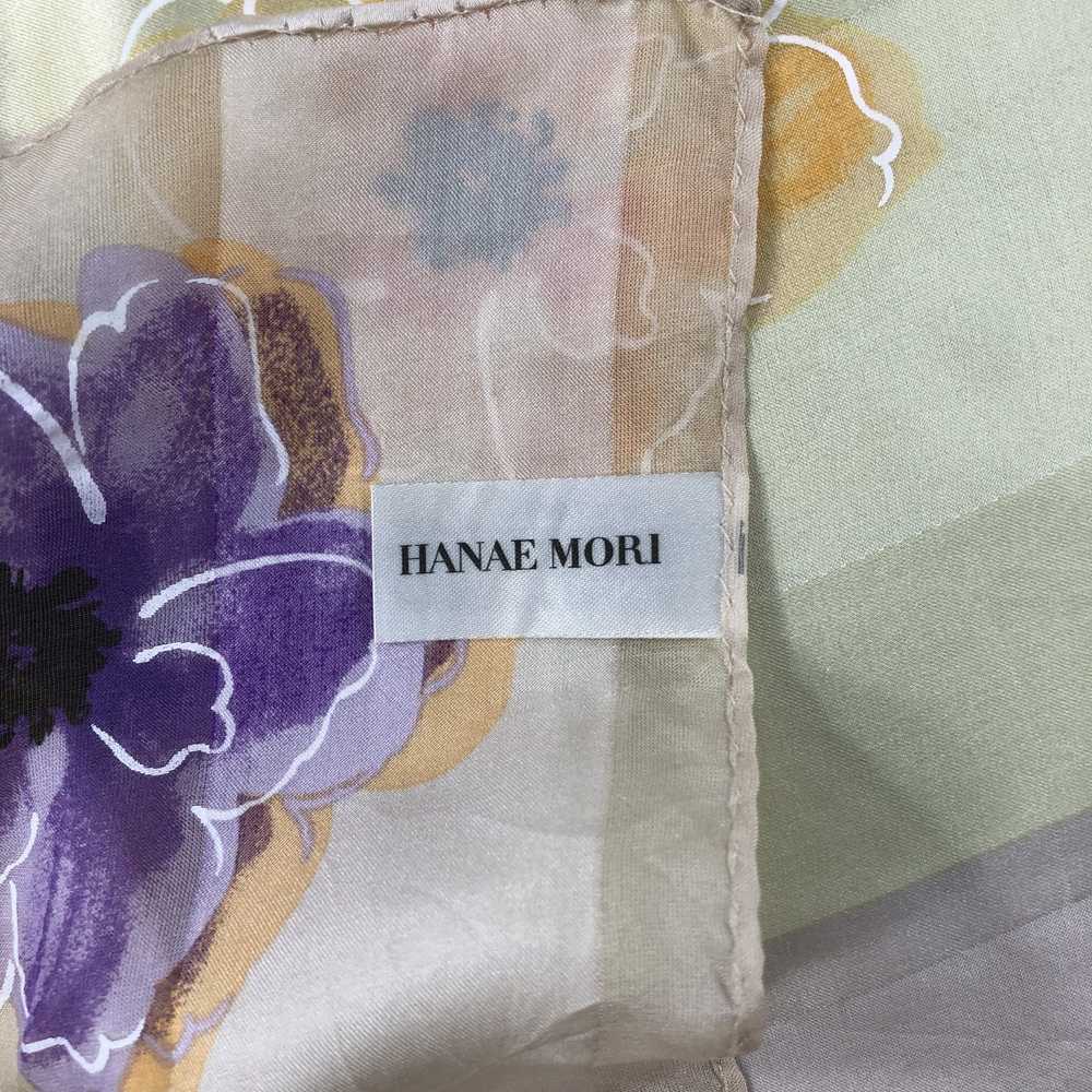 Hanae Mori Vintage Hanae Mori Silk Scarf - image 6