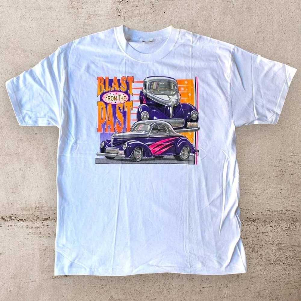 NASCAR Vintage 70s hot rod tshirt - Gem