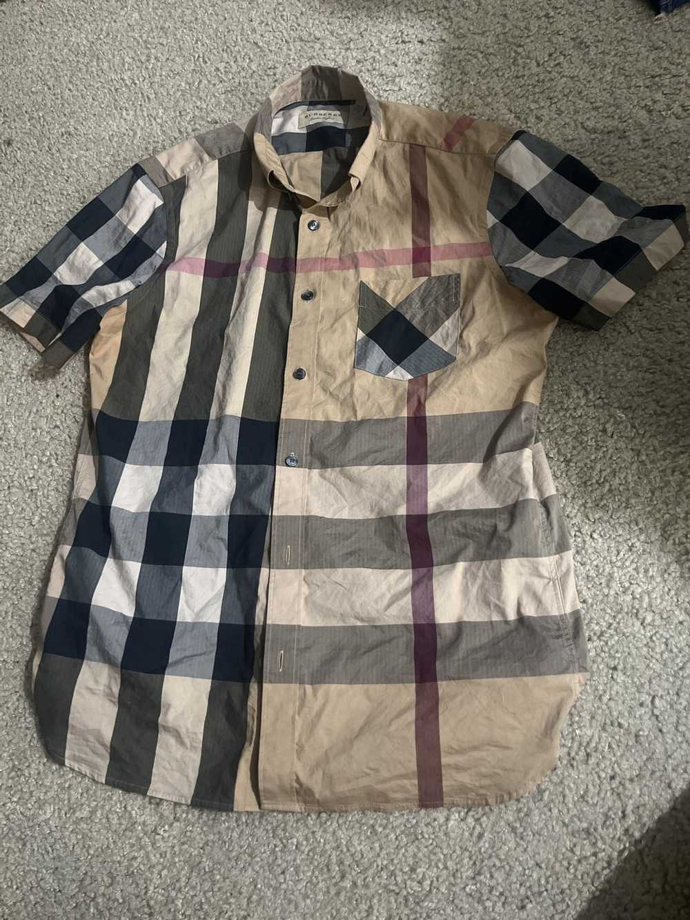 Burberry Burberry checker shirt - image 1