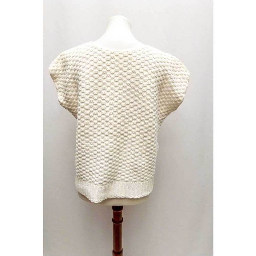 The Unbranded Brand Womens crochet blouse white L+ - image 3