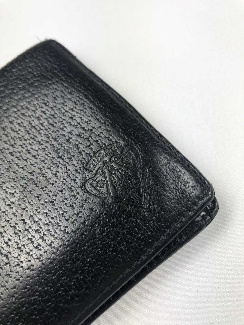 Gucci Gucci crest leather bifold wallet - image 4