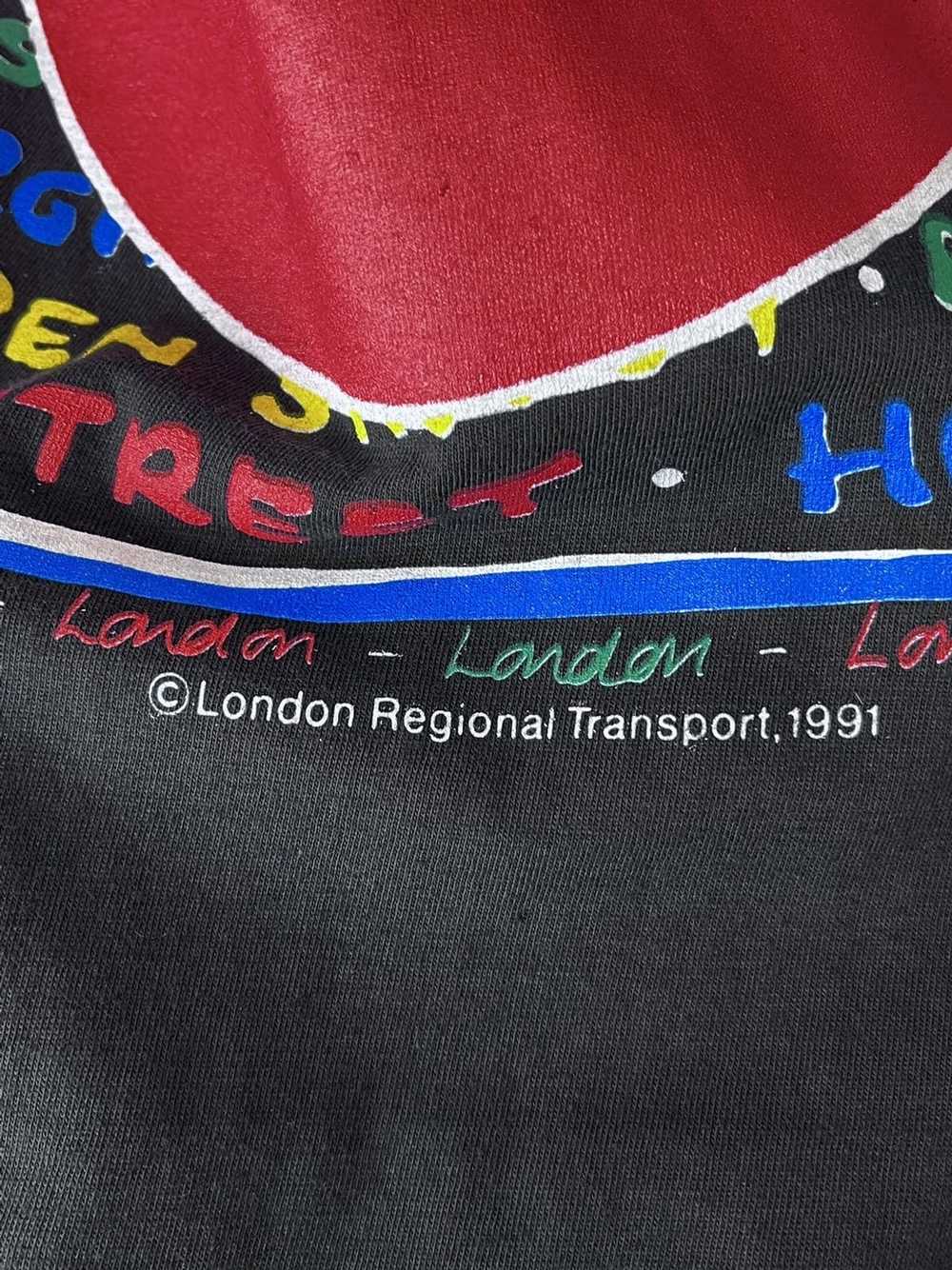 Vintage Vintage 90s London Underground Transit Si… - image 4