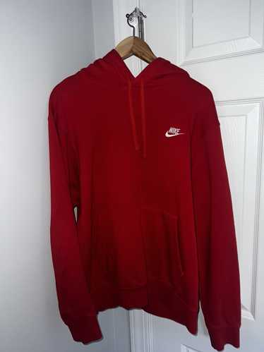 Nike Red Nike hoodie - image 1