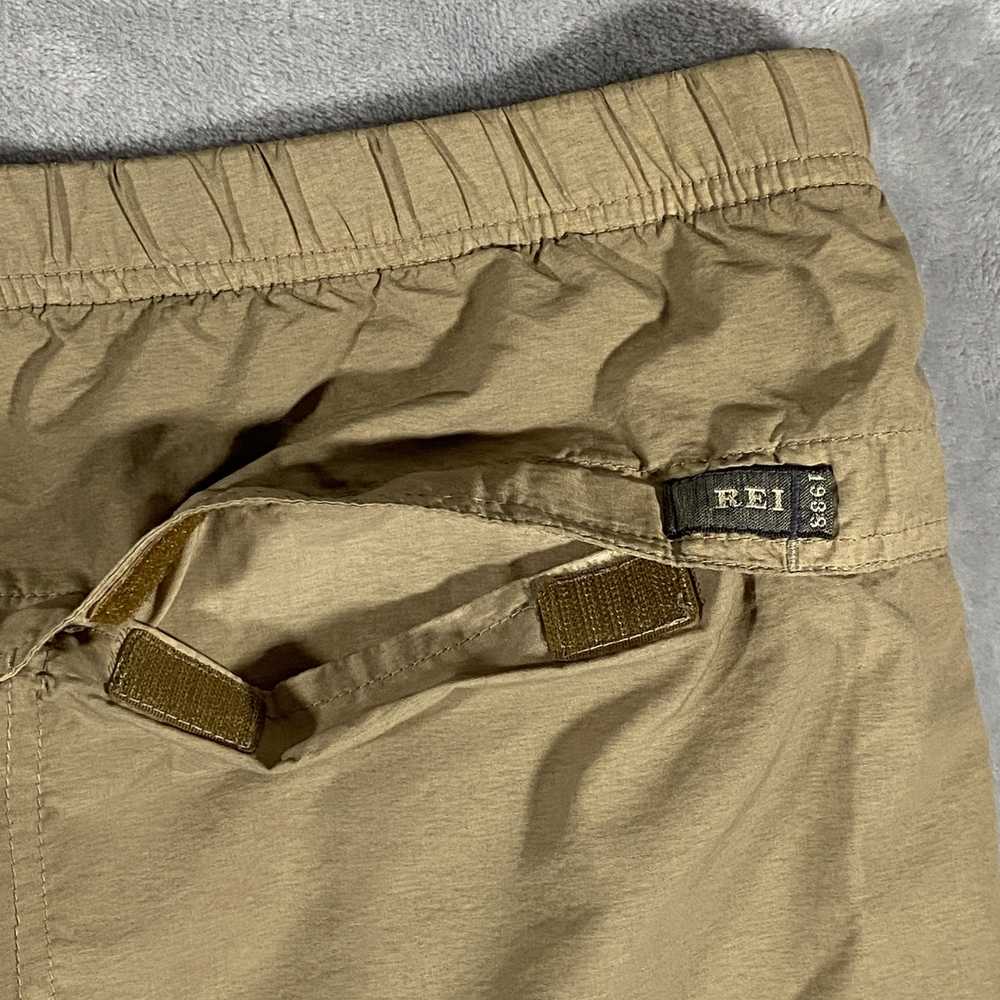 Rei Shorts Mens Size XL Cargo 9.5 Inch Snap Belt … - image 2