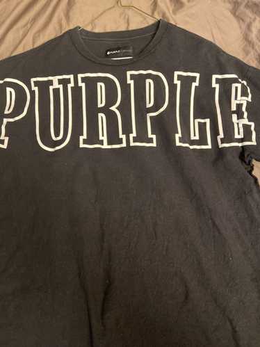 Purple Brand Black and white purple shirt