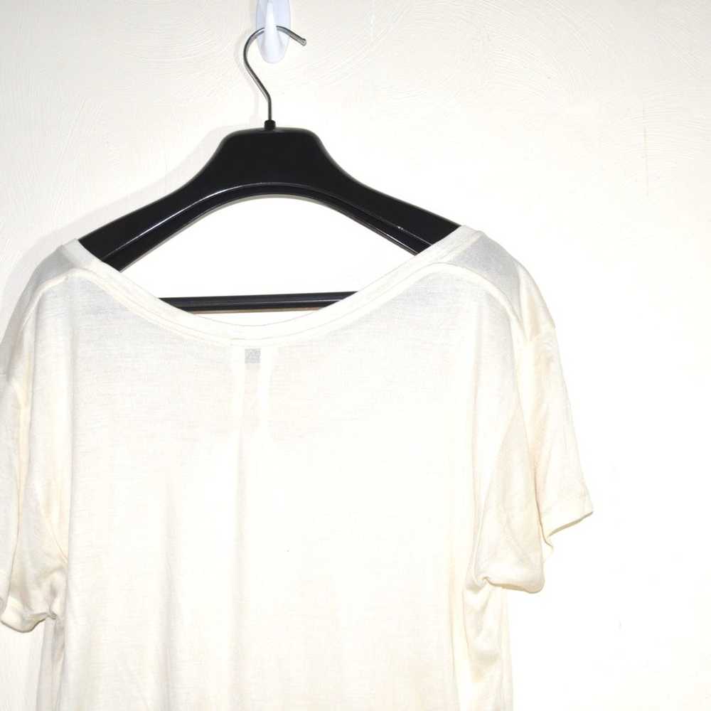 Saint Laurent Paris SS13 Silk Tee Shirt - image 4