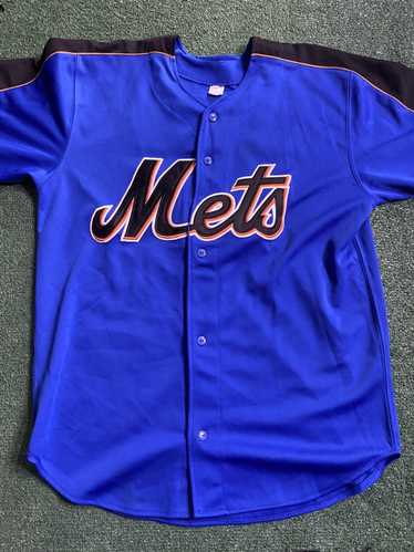 MLB × Streetwear New York Mets MLB Baseball Jerse… - image 1