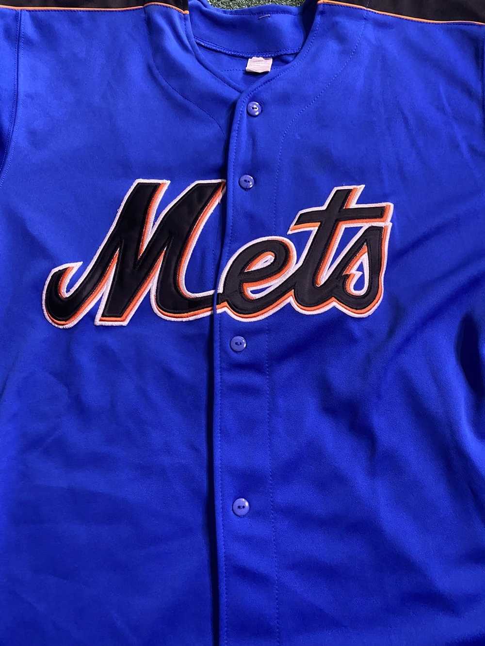 MLB × Streetwear New York Mets MLB Baseball Jerse… - image 2