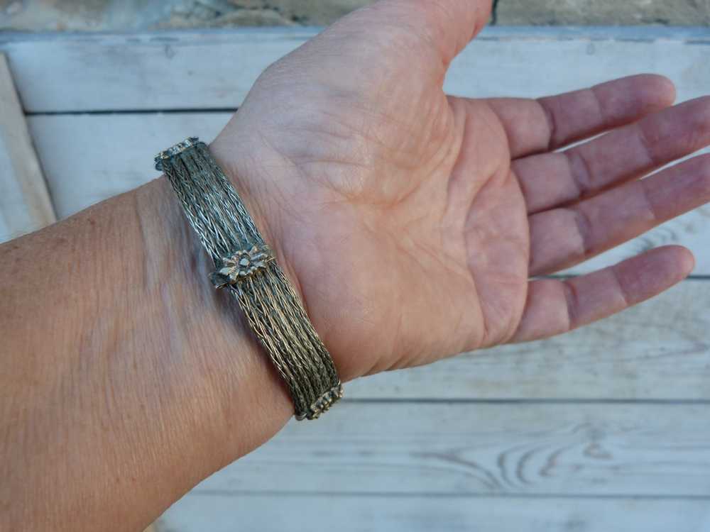 Silver bracelet - Ancient tribal bracelet from Ra… - image 3