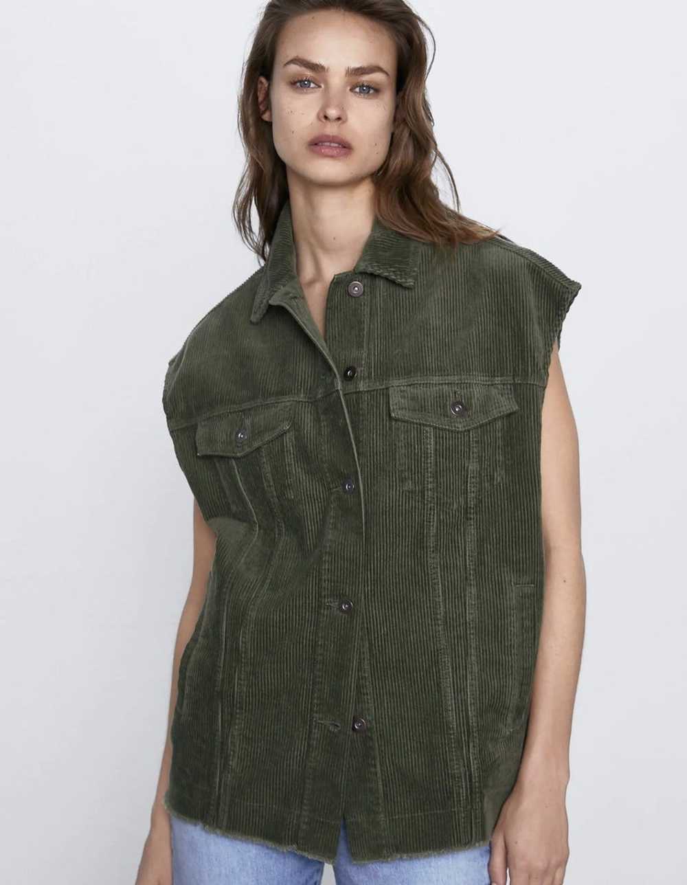 Designer × Streetwear × Zara Zara Women’s Olive C… - image 2