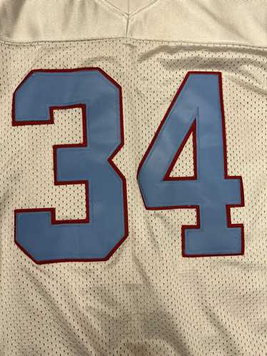 EARL CAMPBELL Houston Oilers BLUE Jersey M-5XL Unsigned Custom