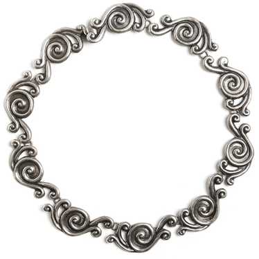 Mexican Spiral Necklace Set - image 1