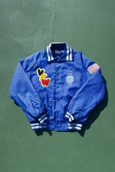 Streetwear × Vintage Vintage 90s VFW Hockey Jacket