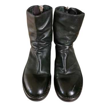 Moma Leather ankle boots