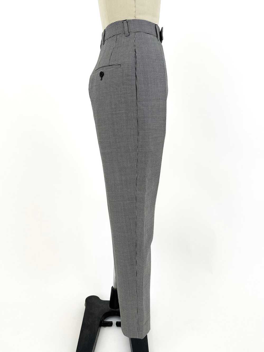 Celine Wool & Mohair Houndstooth Pantsuit* - image 5