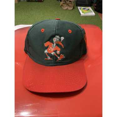 Vintage Vintage Miami Hurricanes Wrap Around Snap… - image 1