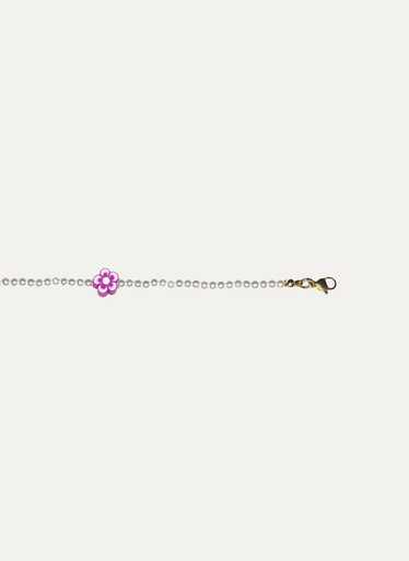 Misgo Jewel Bracelet "MAGENTA FLOWER"