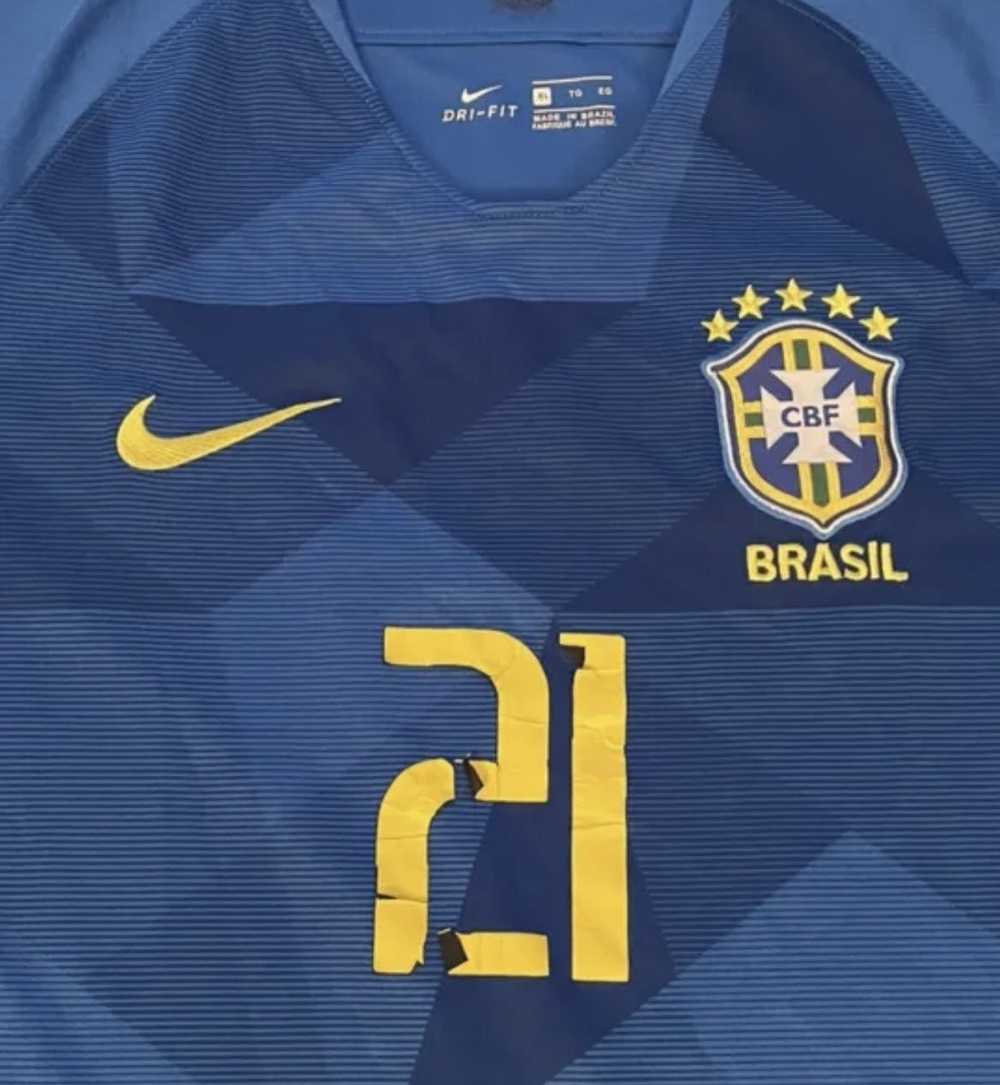 Nike × Soccer Jersey 2018 Nike Brazil Roberto Fir… - image 3