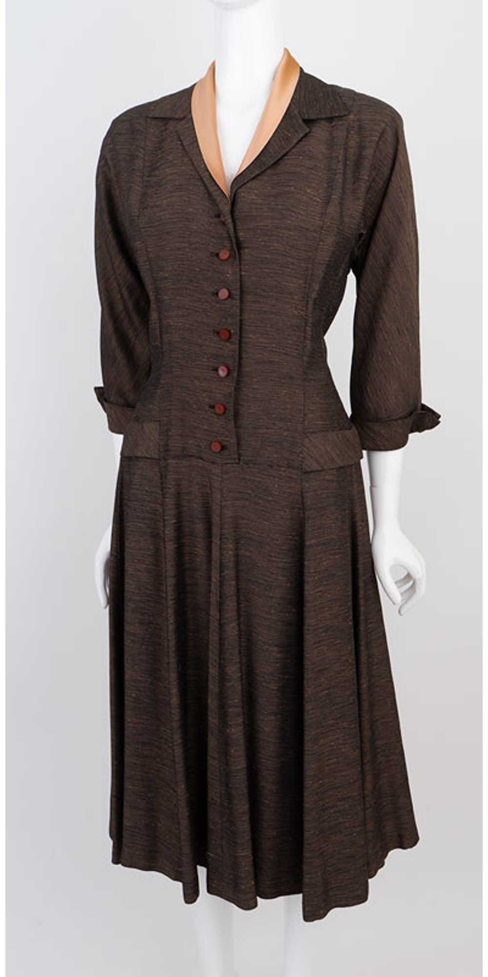 1940s Satin Evening Dress - Gem