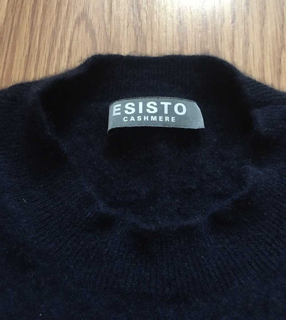 Brand × Designer ESISTO Cashmere Navy Blue Woman’… - image 5