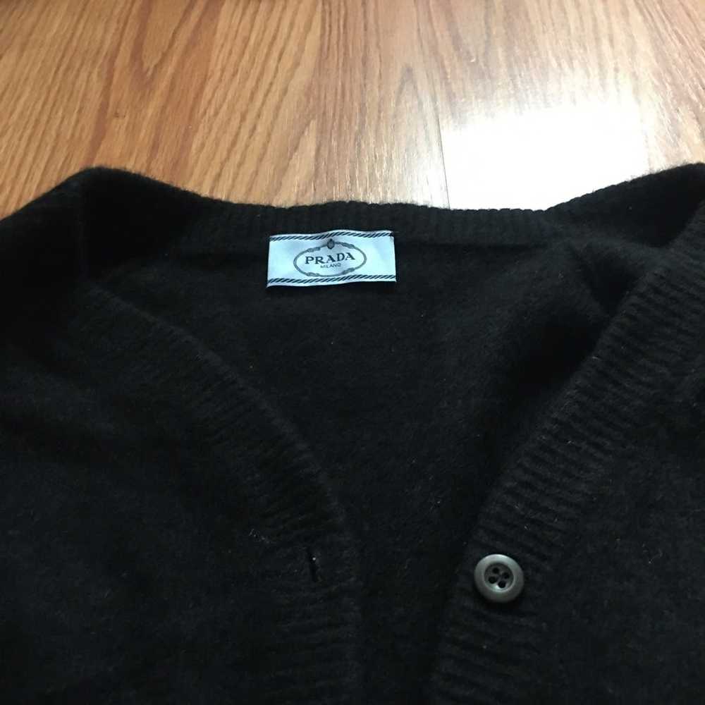 Prada PRADA Wool Cashmere Sweater Cardigan Size E… - image 6