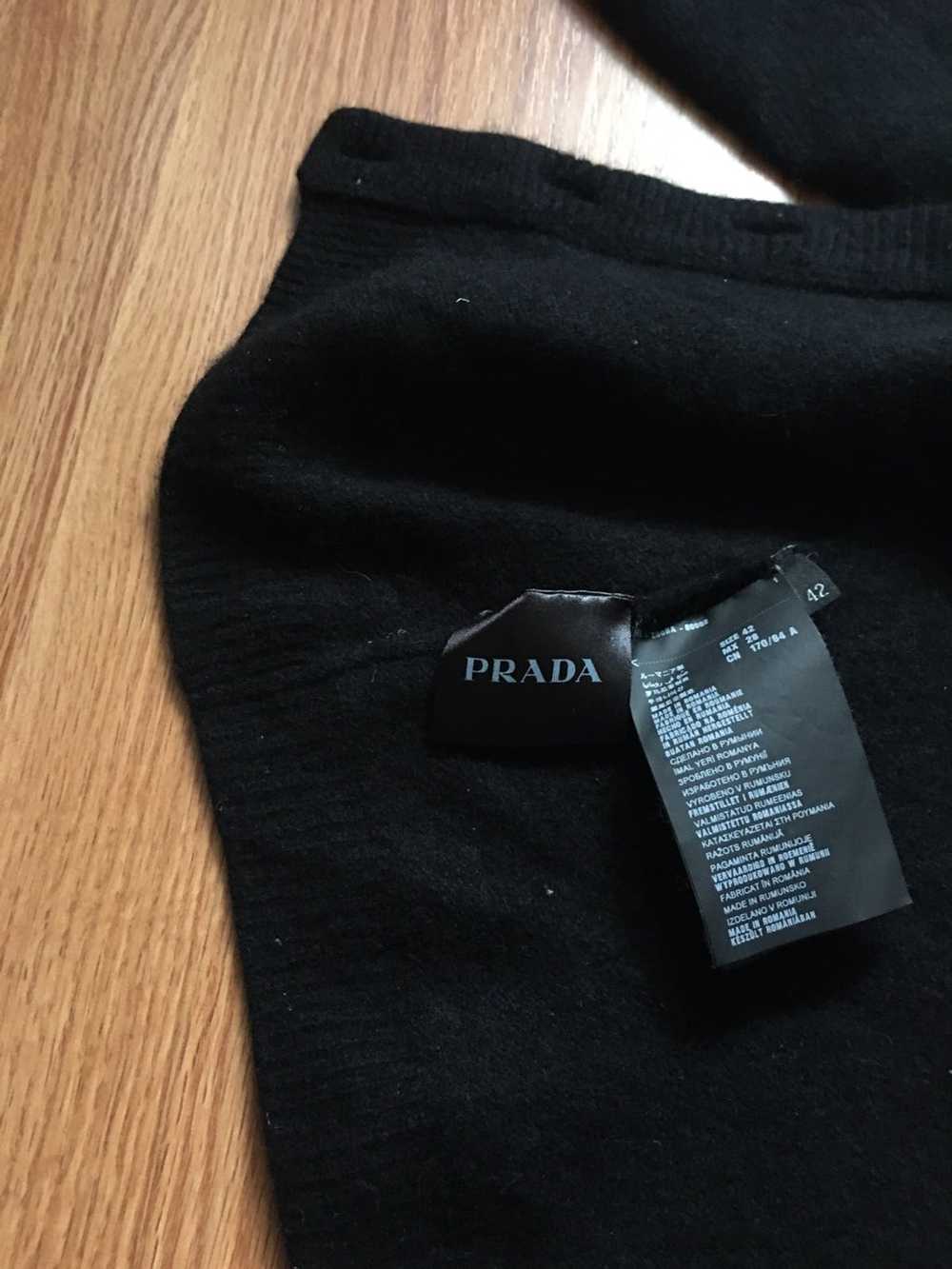 Prada PRADA Wool Cashmere Sweater Cardigan Size E… - image 9