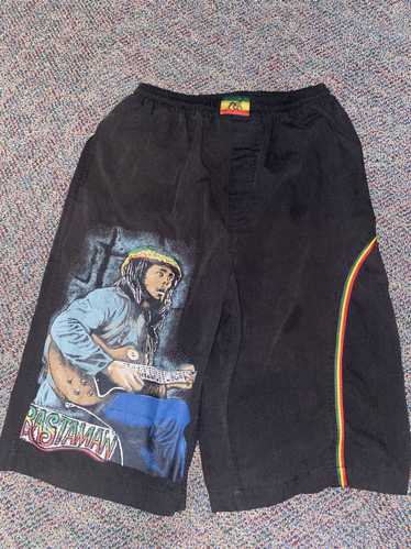 Bob Marley × Vintage Vintage Rasta Bob Marley Shor