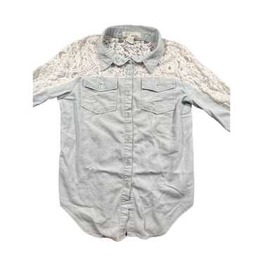 The Unbranded Brand San Souci Womens Top Button D… - image 1