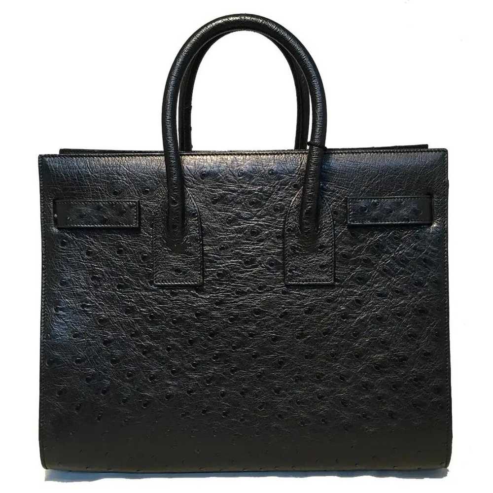Saint Laurent Sac de Jour leather handbag - image 4