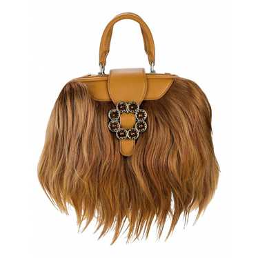 Louis Vuitton Mongolian lamb handbag