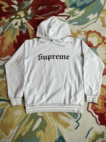 supreme old english hoodie - Gem