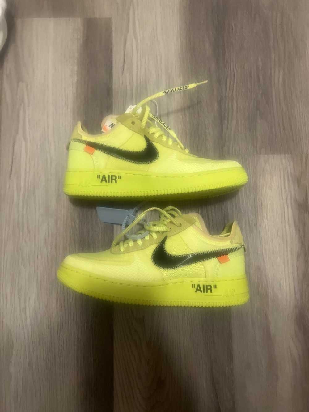 Nike × Off-White Off white airfoce 1 volt - image 1