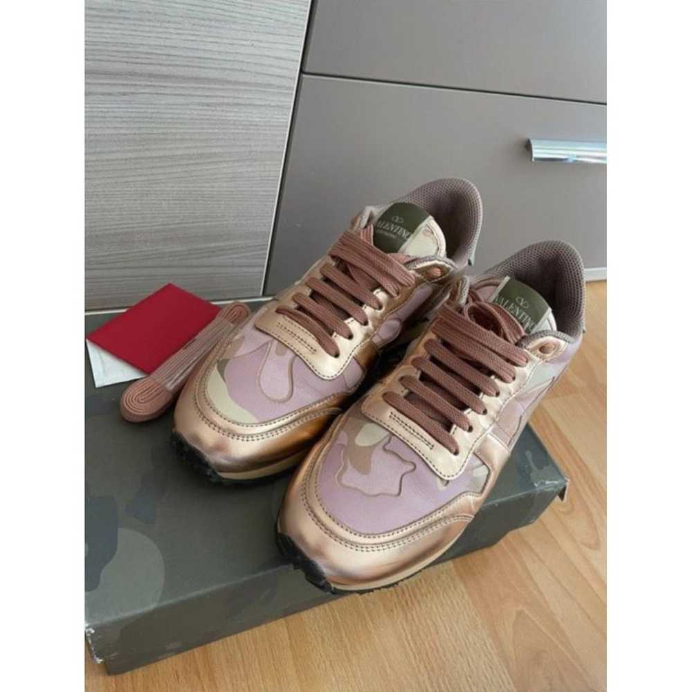 Valentino Garavani Open Vltn leather trainers - image 2