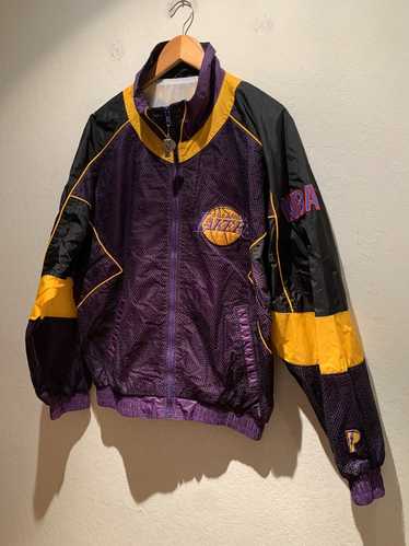 90s Los Angeles Lakers Pro Player by Daniel Young Vintage NBA Zip Up Jacket. Made in Korea. Medium