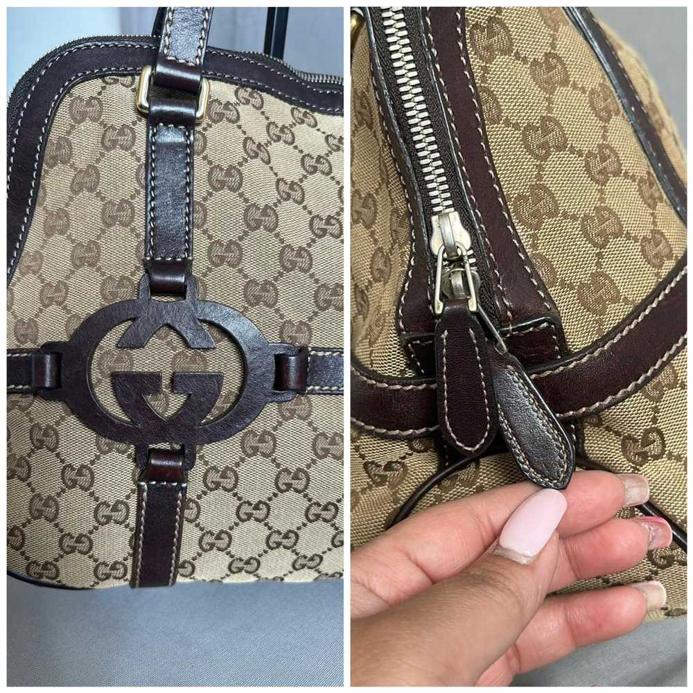 Gucci Cloth satchel - image 7
