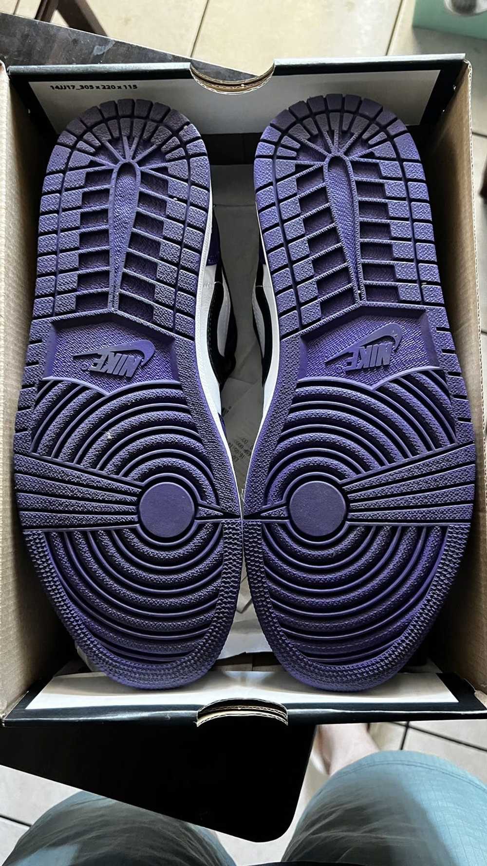 Jordan Brand Jordan 1 low court purple - image 3