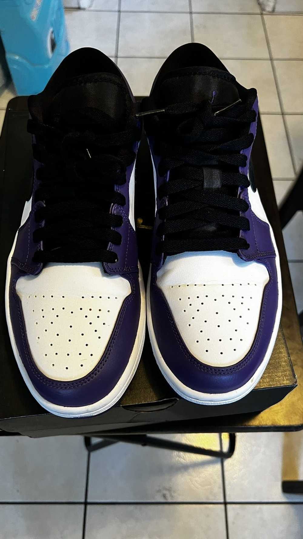 Jordan Brand Jordan 1 low court purple - image 5